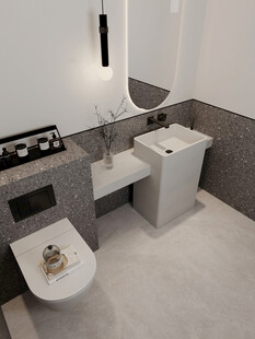 现代简约风格卫生间设计