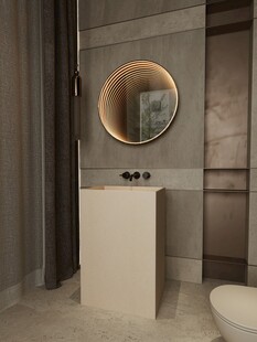 现代简约风浴室洗手台