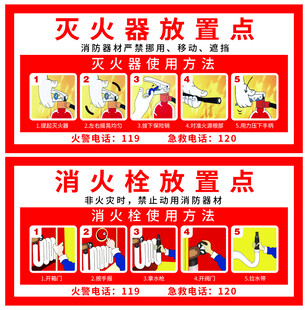 灭火器和消防栓使用方法