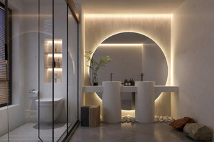 现代简约风浴室设计