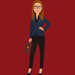 干练商务女性形象