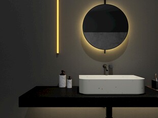 现代简约风浴室洗手台