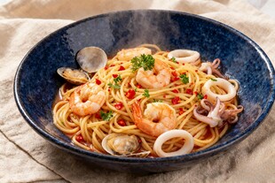 海鲜意面