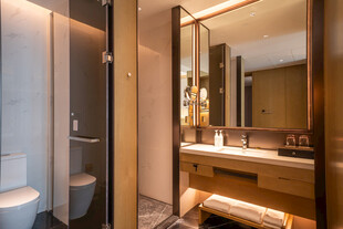 现代简约风格卫生间一角