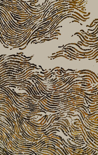 抽象纹理海浪艺术图案