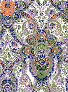 多彩精美复古花纹图案