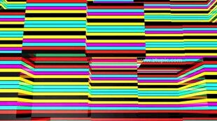 多彩条纹抽象图案