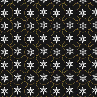 黑白星形几何图案纹理