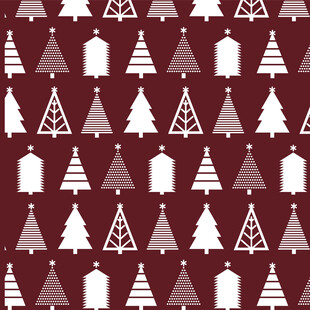 圣诞元素几何图案背景