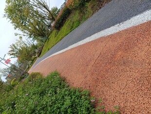 彩色透水路面景观