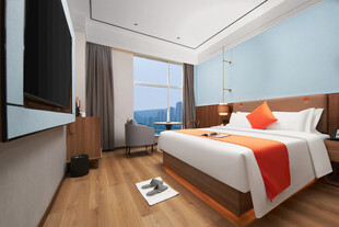 现代简约风海景酒店客房