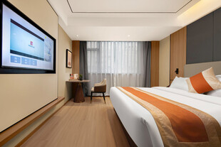 现代简约风酒店客房