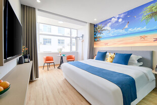 海景主题温馨舒适卧室