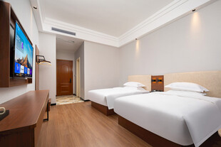 简约双床酒店客房