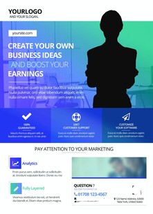 商务网页设计模板展示