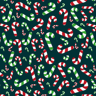 圣诞糖果手杖图案背景