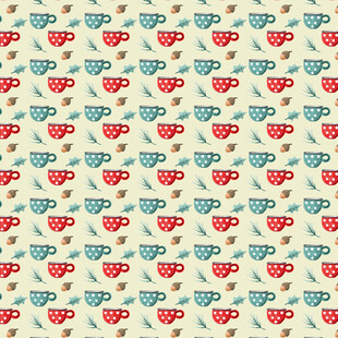 复古风格超人图案背景