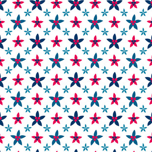 星星图案无缝背景