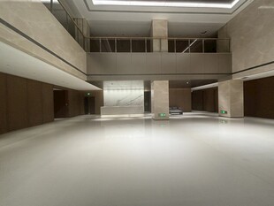 空旷现代室内空间场景