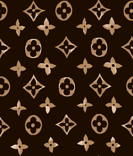 LV经典花纹图案背景