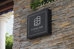 墙上的ANIMA标识牌