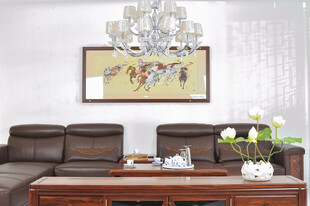 中式客厅典雅家居布置