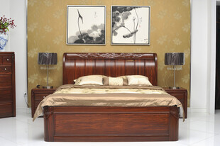 古典实木床