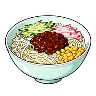 一碗美味炸酱面