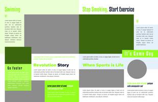 绿色清新网页设计模板