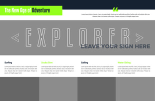 简洁网页设计模板展示