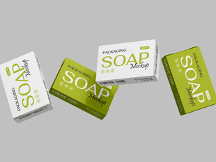 绿色肥皂产品展示图