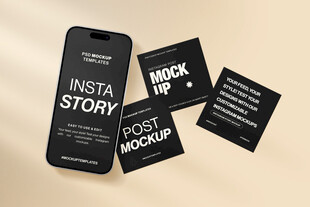 手机展示INSTA故事相关配件