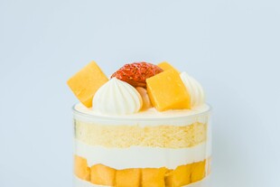 芒果分层甜品 美味诱人