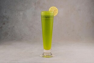 绿色柠檬饮品 清新诱人