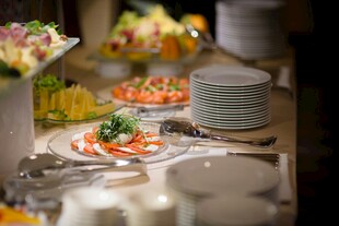 精致自助餐美食陈列