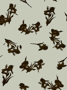 复古花卉图案背景纹理