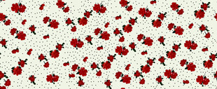 红色樱桃图案背景
