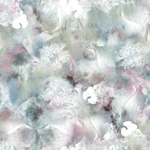 梦幻水彩花卉纹理图案