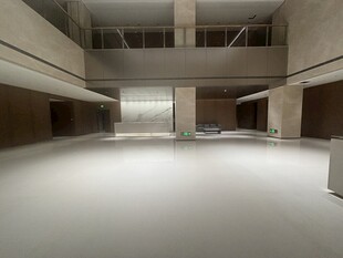 空旷毛坯室内空间场景