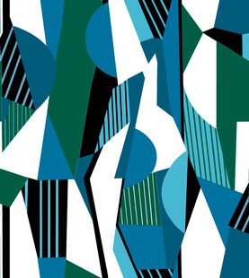 抽象几何图案背景设计