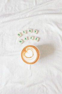 简约咖啡图案装饰设计