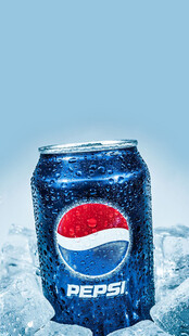 冰爽百事可乐罐