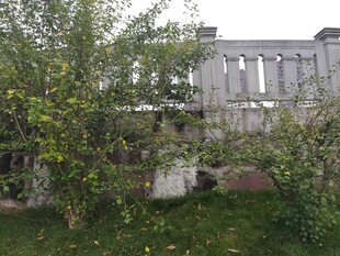 花园中的建筑景观
