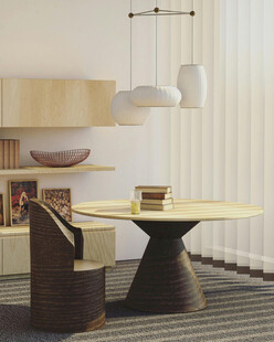 现代简约风格的餐桌椅组合