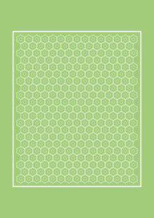 浅绿色几何图案背景