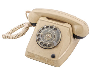 复古旋转拨号电话机