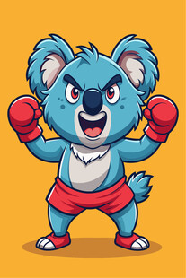 拳击考拉萌趣登场