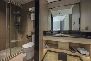 现代简约风格卫生间一角