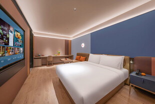 现代简约风温馨酒店客房