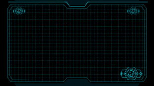 黑色科技风网格鼠标垫